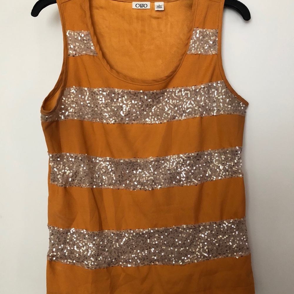 Women’s gold tank